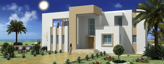 plan de maison moderne a tunis